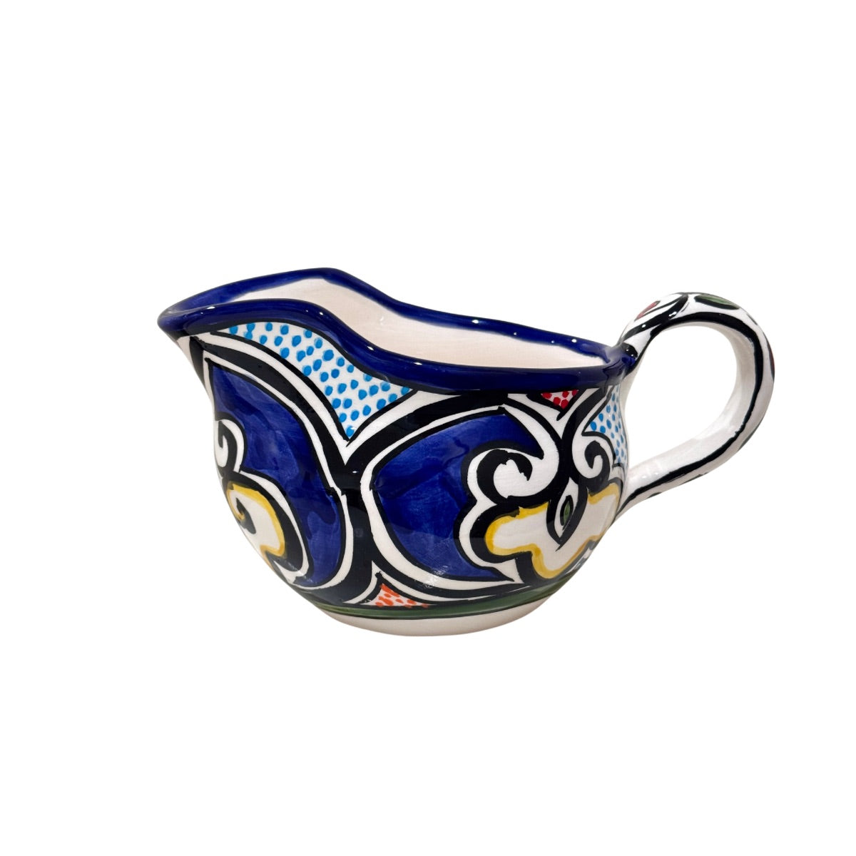 Ceramic Gravy Boat 5” - Blue