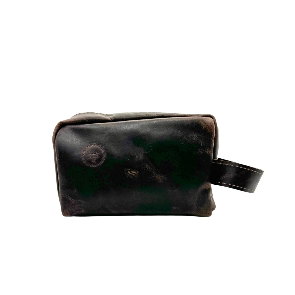 Leather Toiletry Bag - Espresso (oiled Leather)