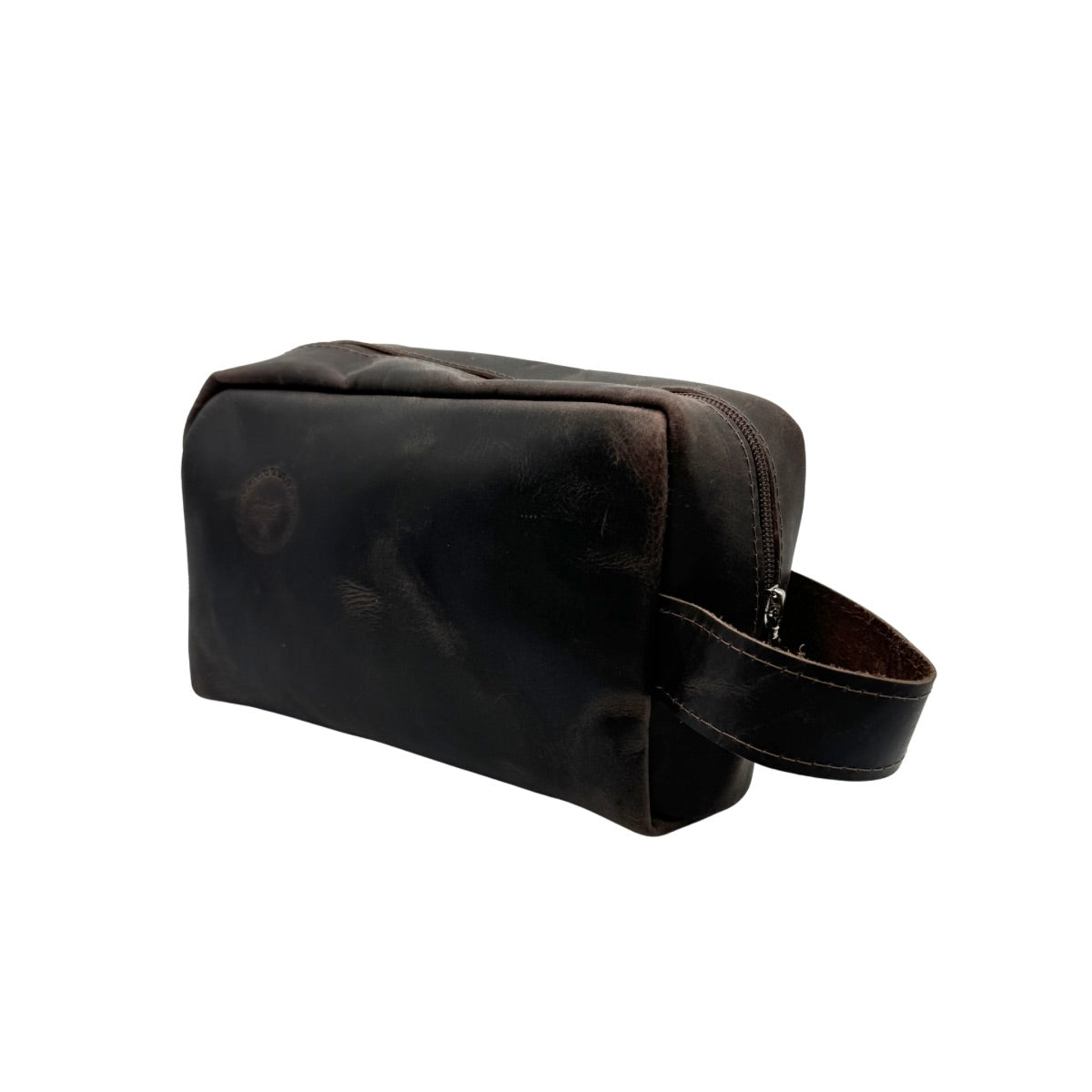 Leather Toiletry Bag - Espresso (oiled Leather)