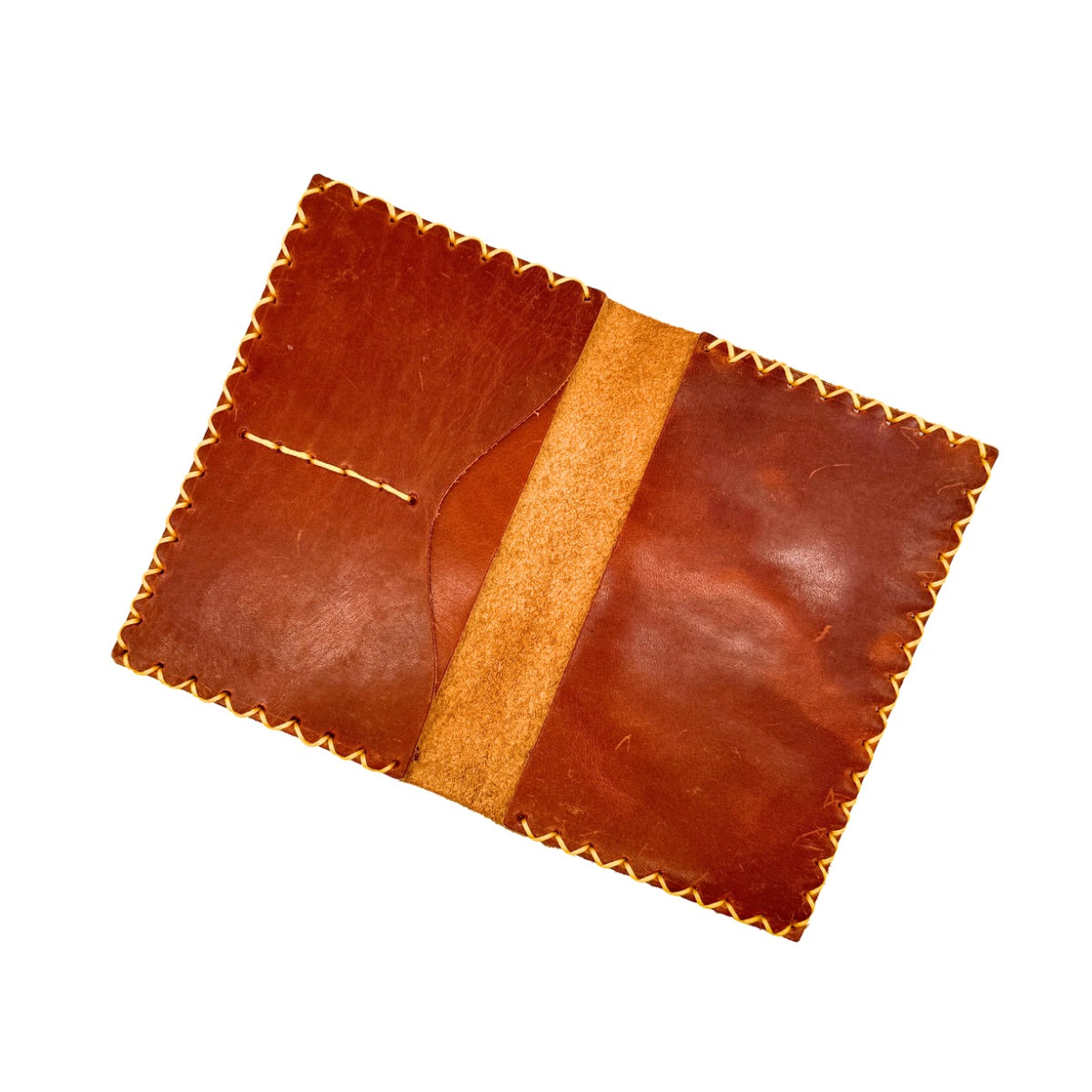Passport Holder - Camel Brown
