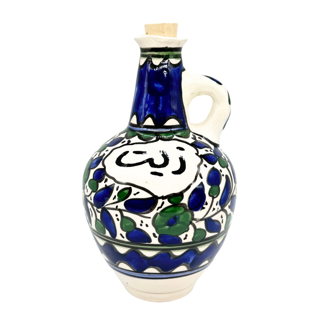 Ceramic Decanter - Zeit, Blue/Green