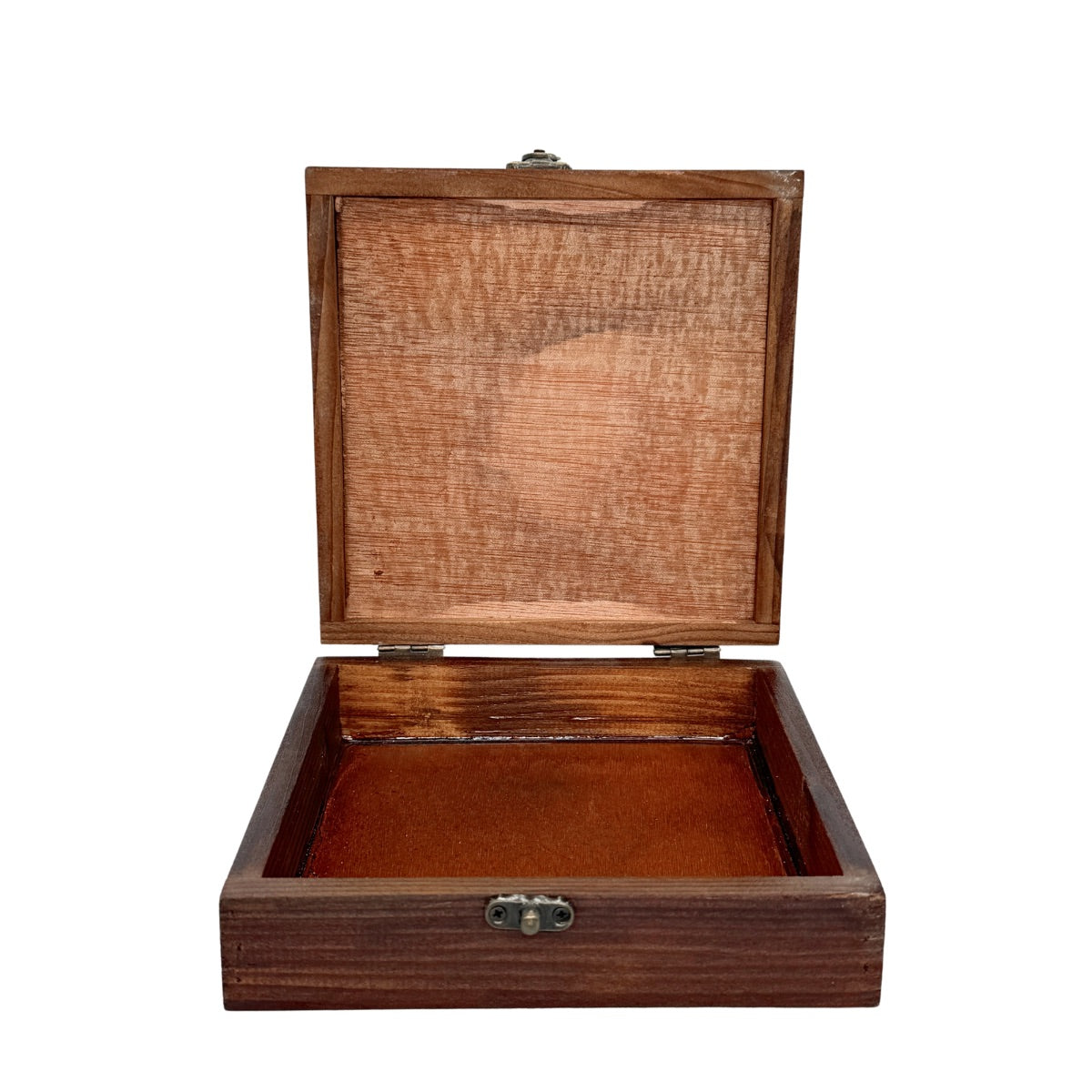 Wood & Ceramic Tile Box - Byzantine Bloom