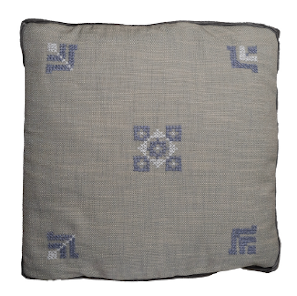 Feathers Pillow Cover - Grey