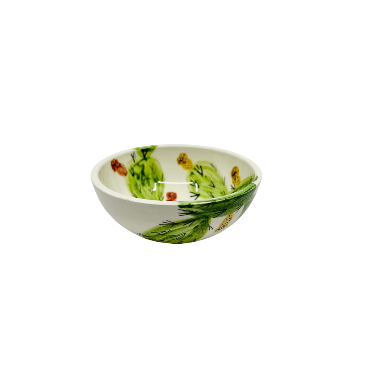 Ceramic Dipping Bowl - Cactus 3.5"