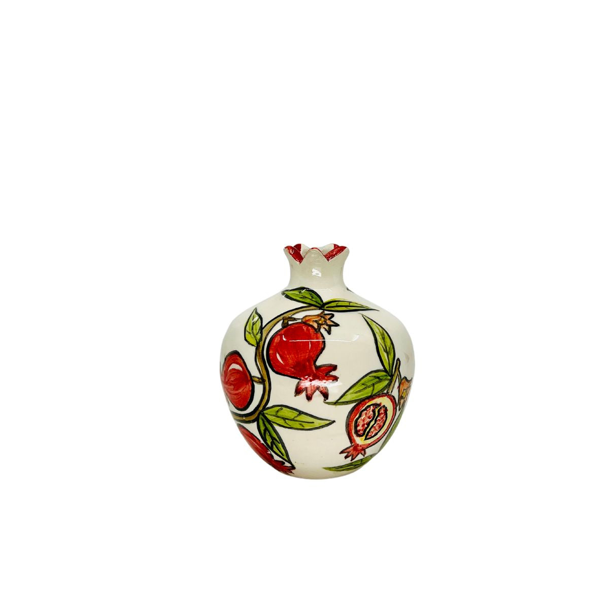 Ceramic Pomegranate-Shaped Vase