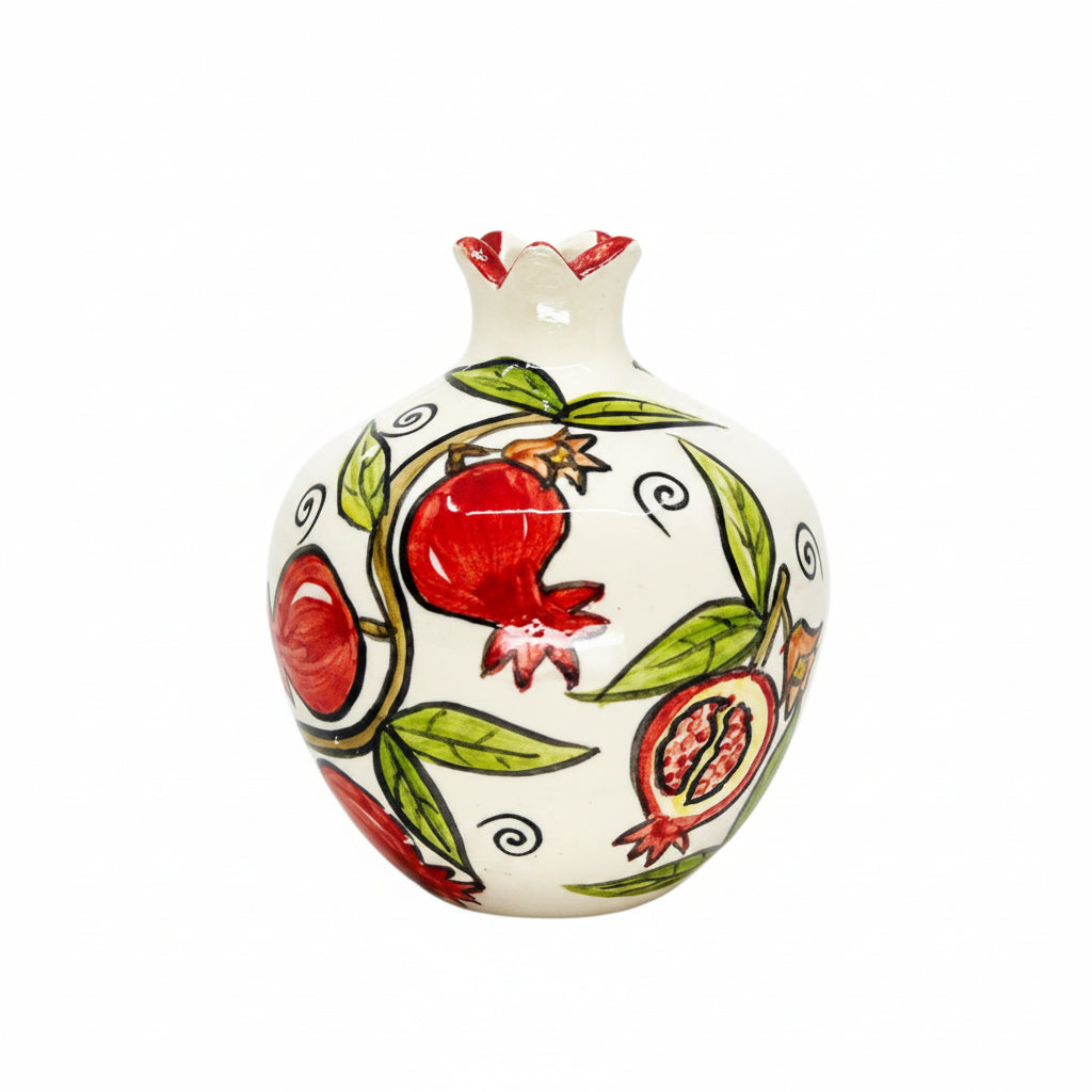 Ceramic Pomegranate Vase - Pomegranate