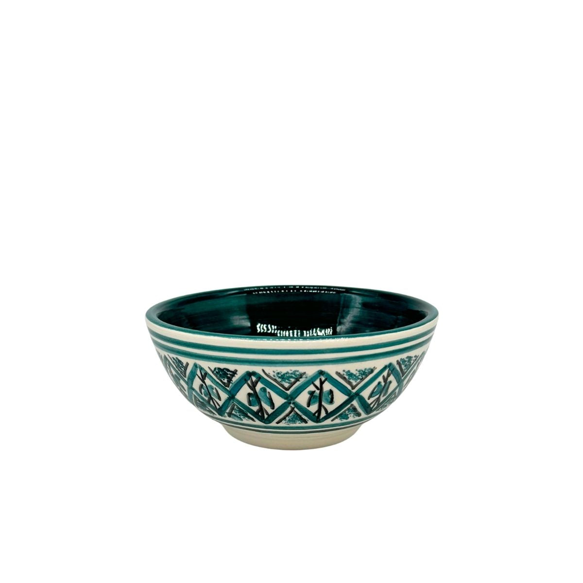 Ceramic Bowl (5") - Teal