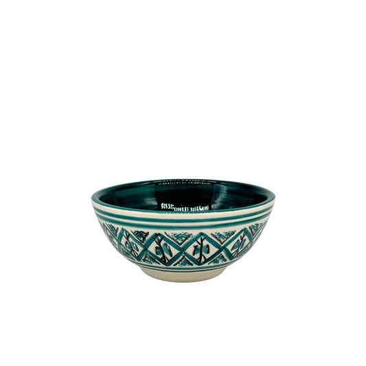 Ceramic Bowl (5 inches) - Teal