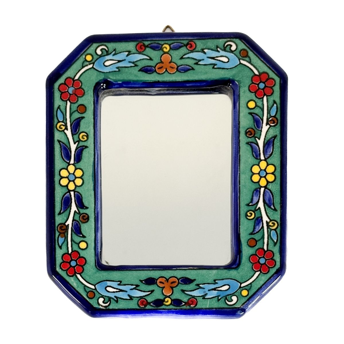 Ceramic Mirror - Aquamarine