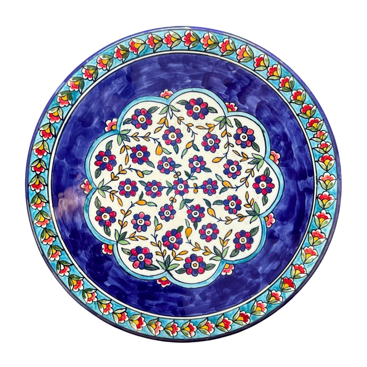 Ceramic Round Serving Plate (12”)