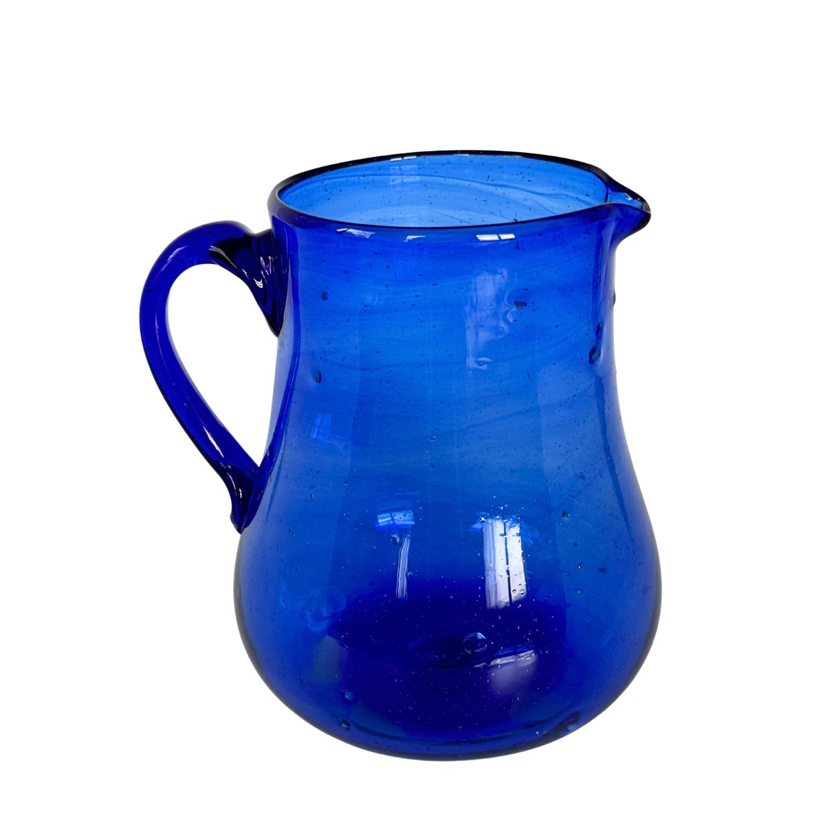 Glass Pitcher - Sapphire