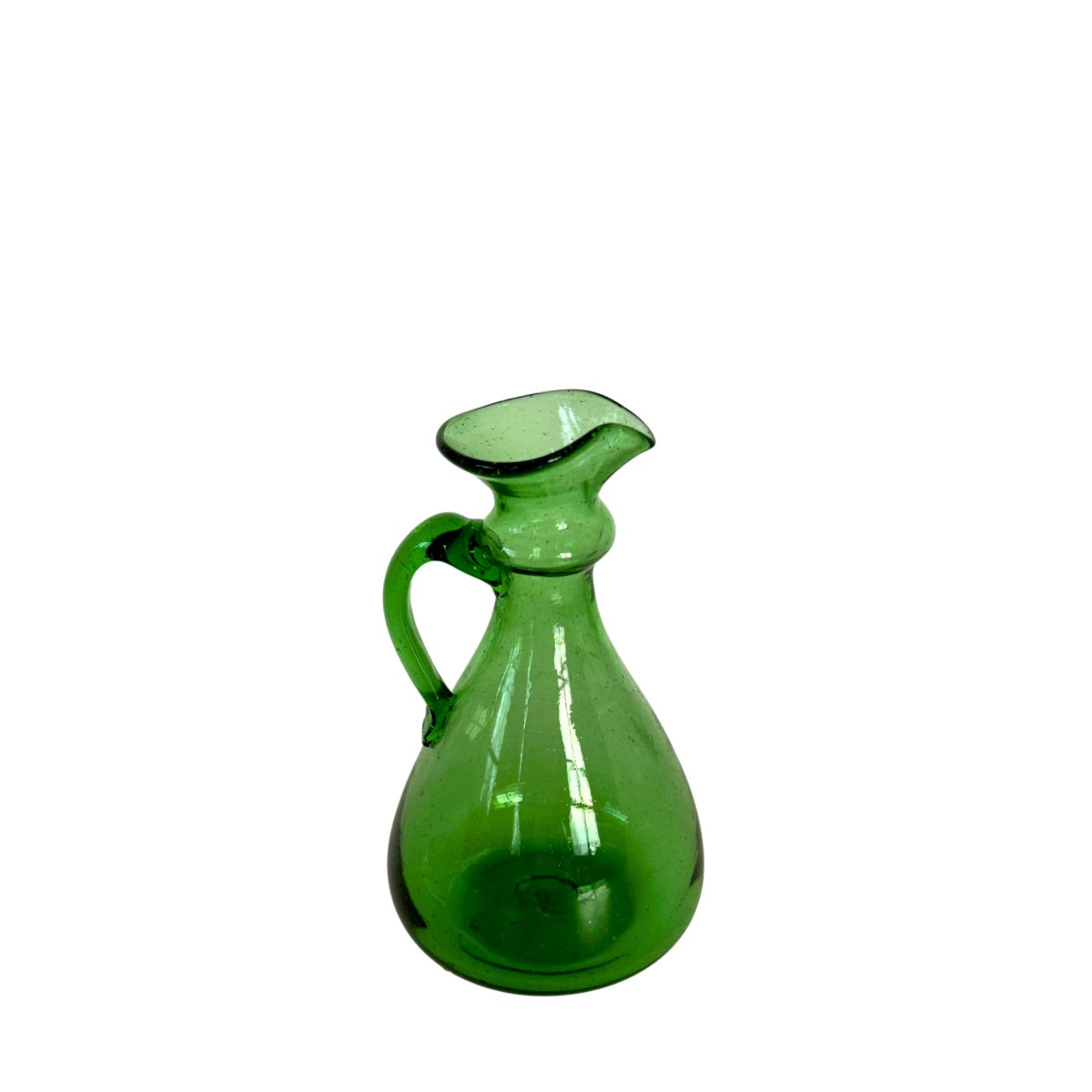 Glass Pitcher - Emerald