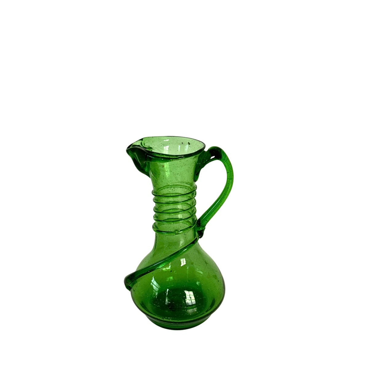Glass Pitcher - Emerald