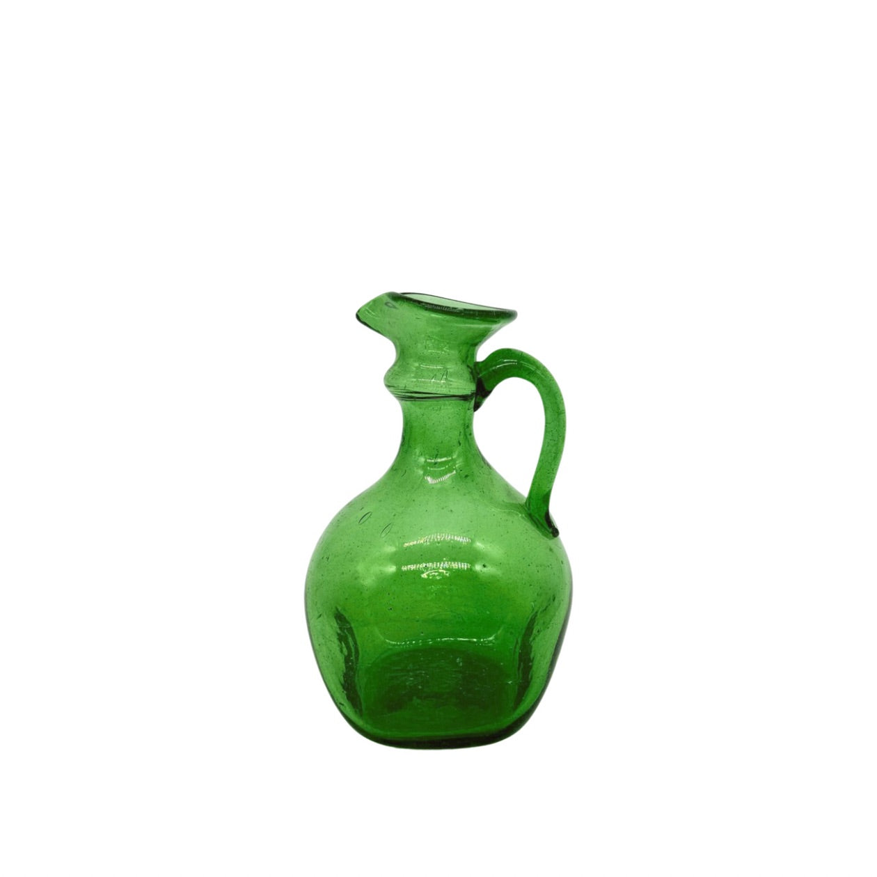 Glass Pitcher -  Green