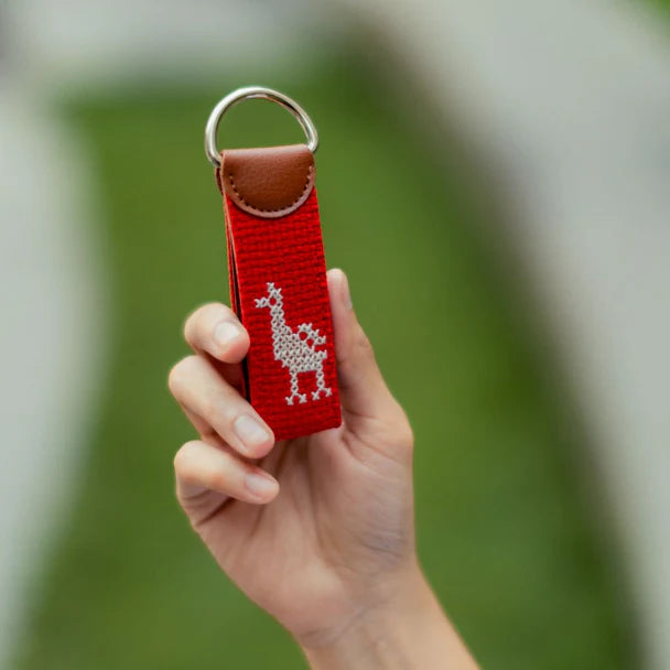 Pigeon Key Fob in Red