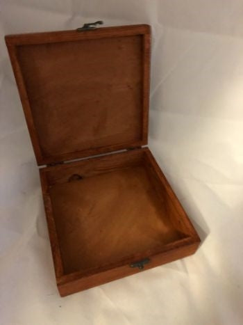Unique Wood and Ceramic Accessory Box