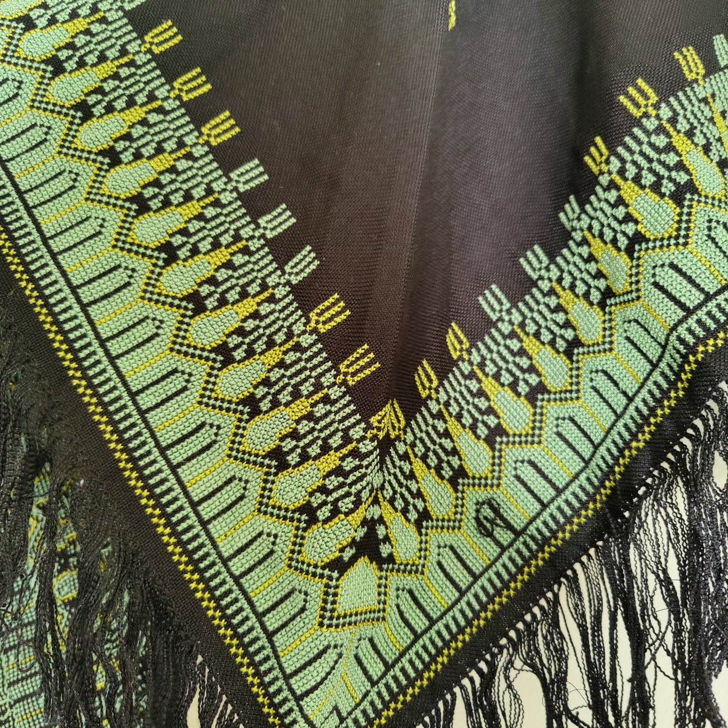 Embroidered Shawl from Gaza