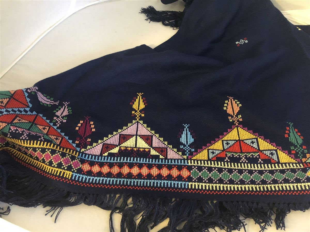 Embroidered Scarf from Gaza