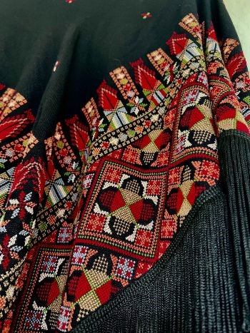Embroidered Scarf from Gaza