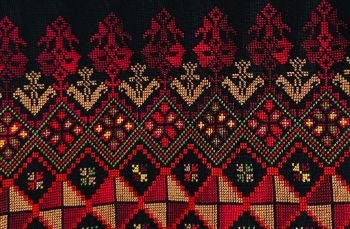 Embroidered Scarf from Gaza