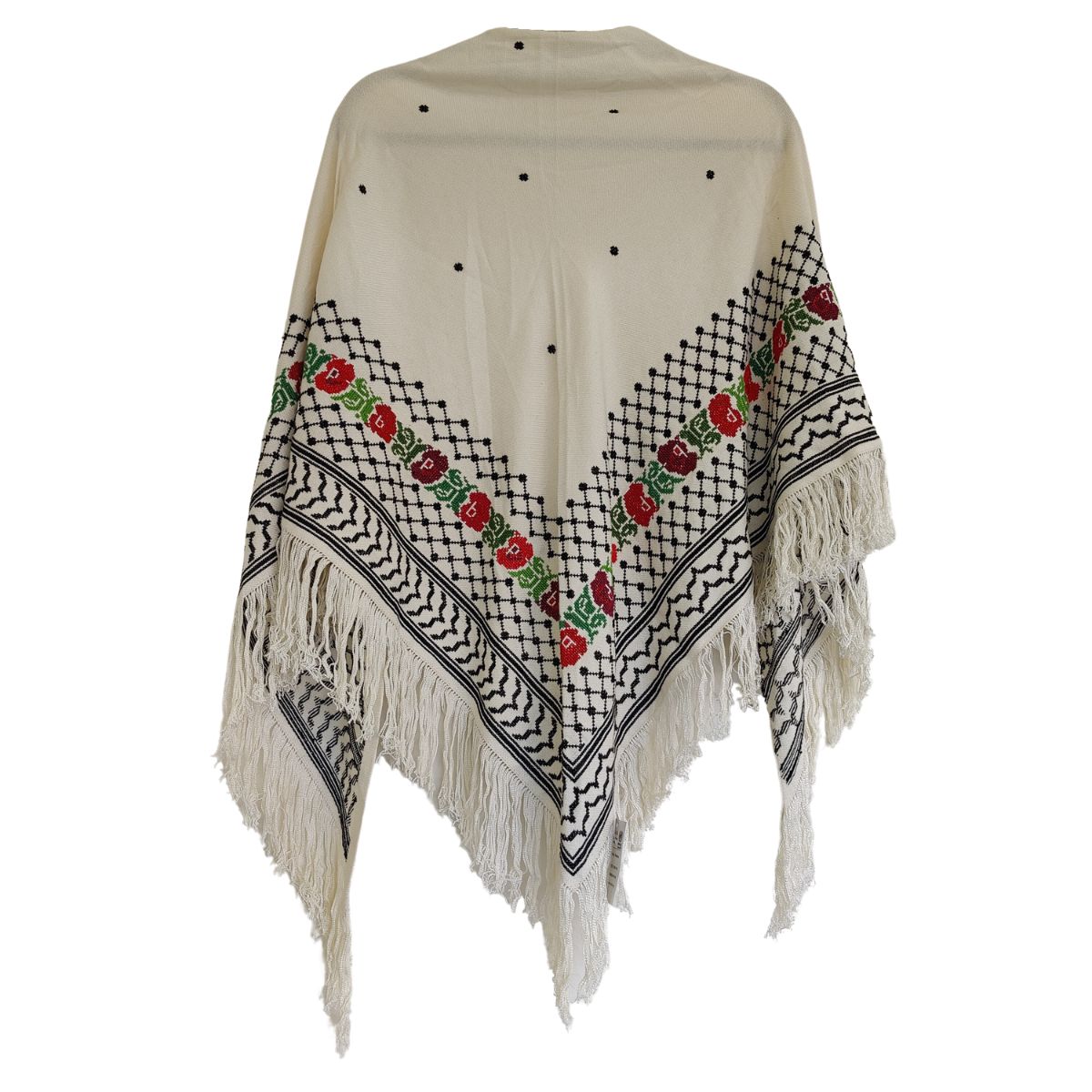 Embroidered Keffiyeh from Gaza