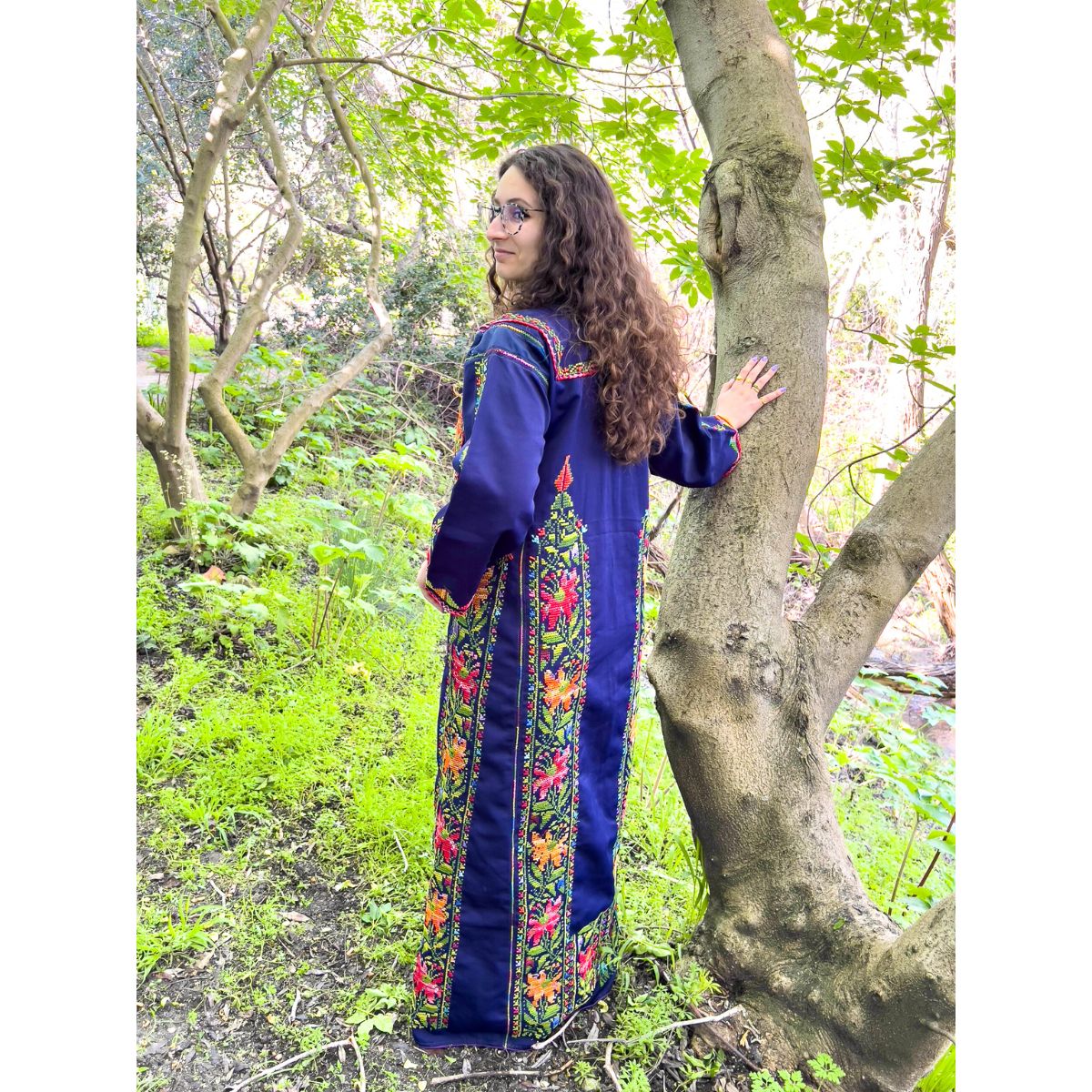Vintage Embroidered Dress from Palestine