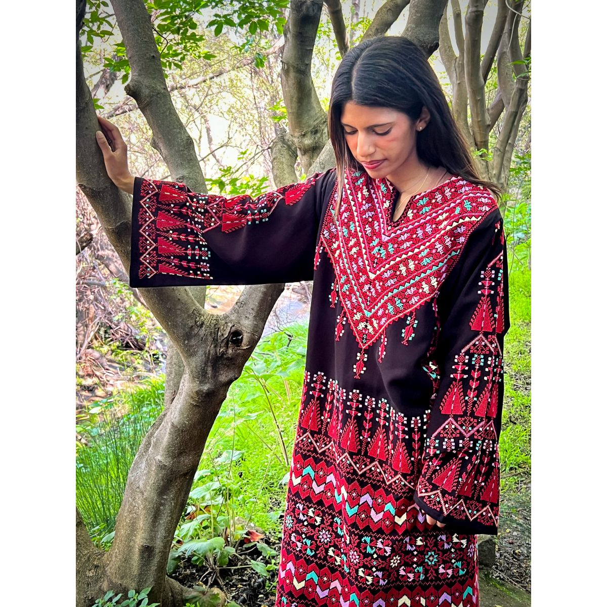 Embroidered Dress from Gaza
