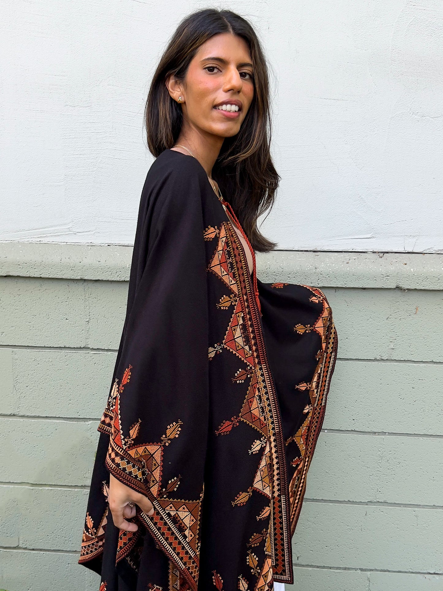 Embroidered Cape from Gaza