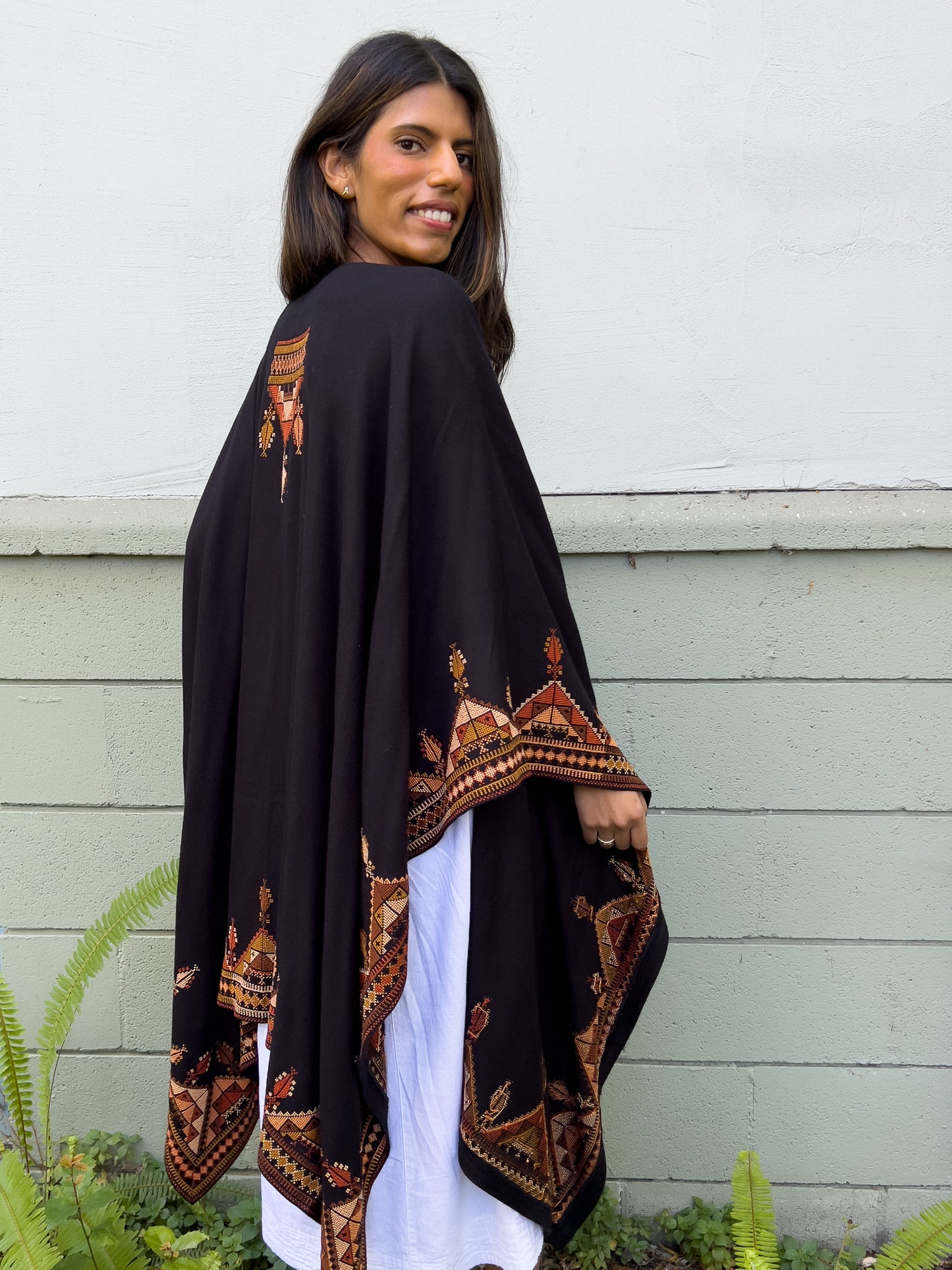 Embroidered Cape from Gaza