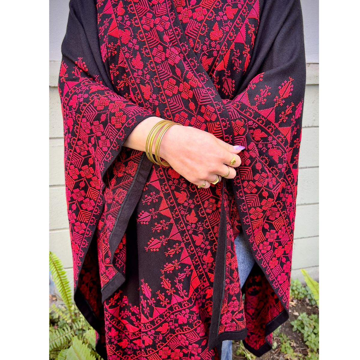 Embroidered Cape from Gaza
