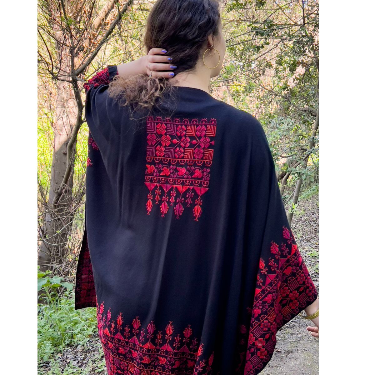 Embroidered Cape from Gaza