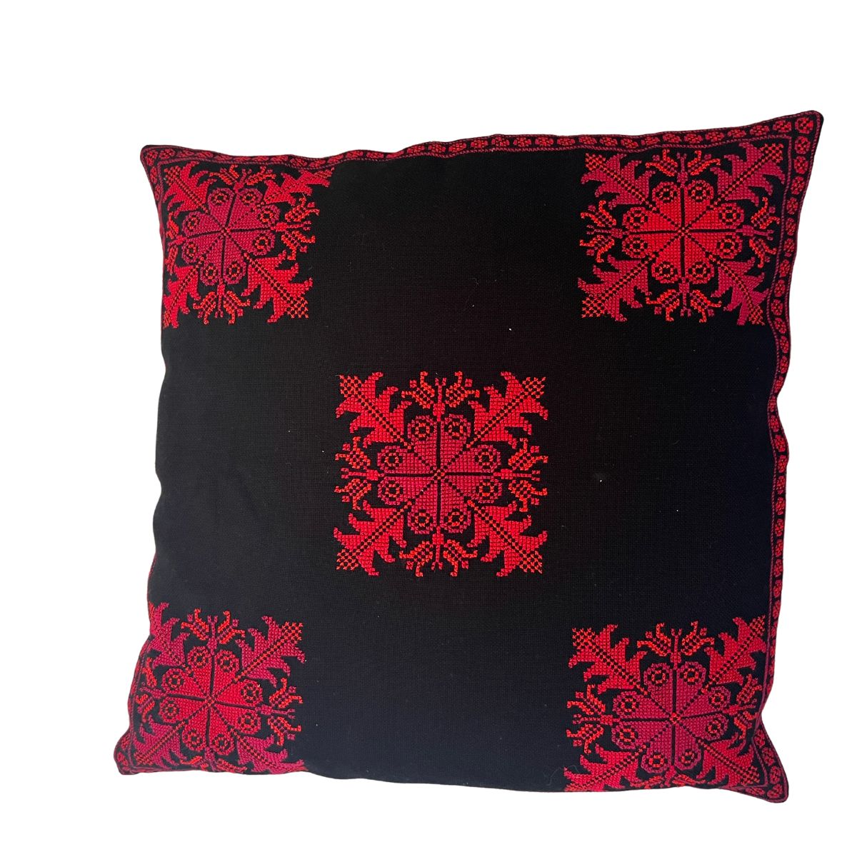 Embroidered Pillow Cover from Gaza