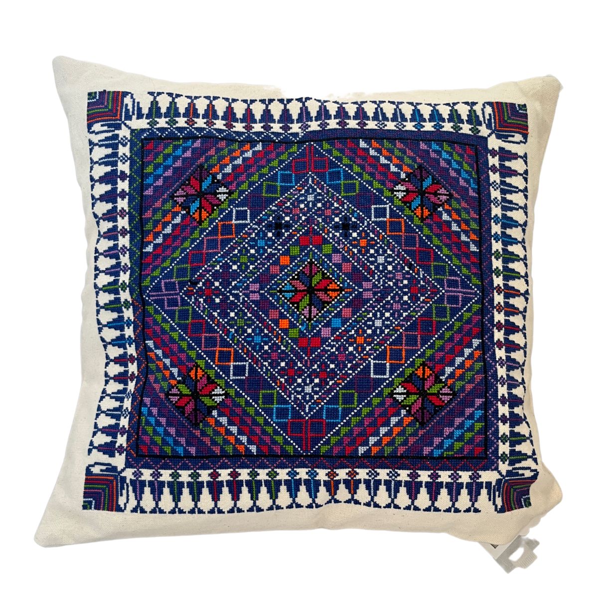 Embroidered Pillow from Gaza