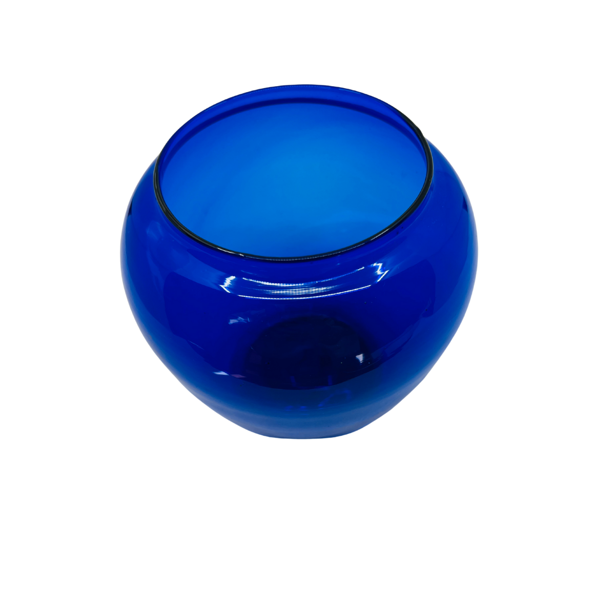 Cobalt Blue Glass Vase