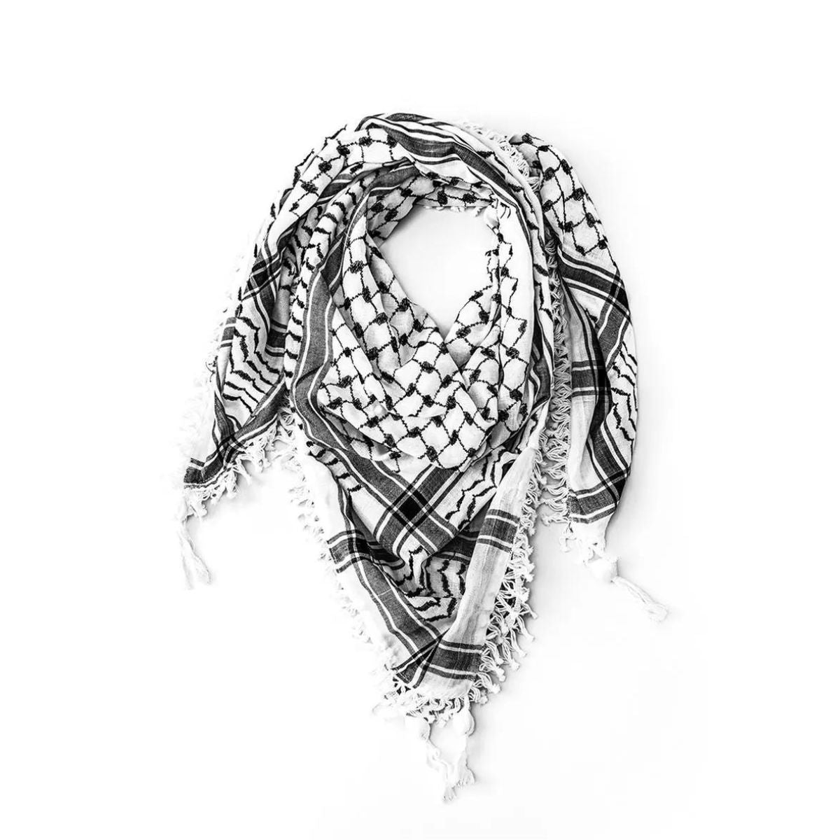 Keffiyeh, Black and White