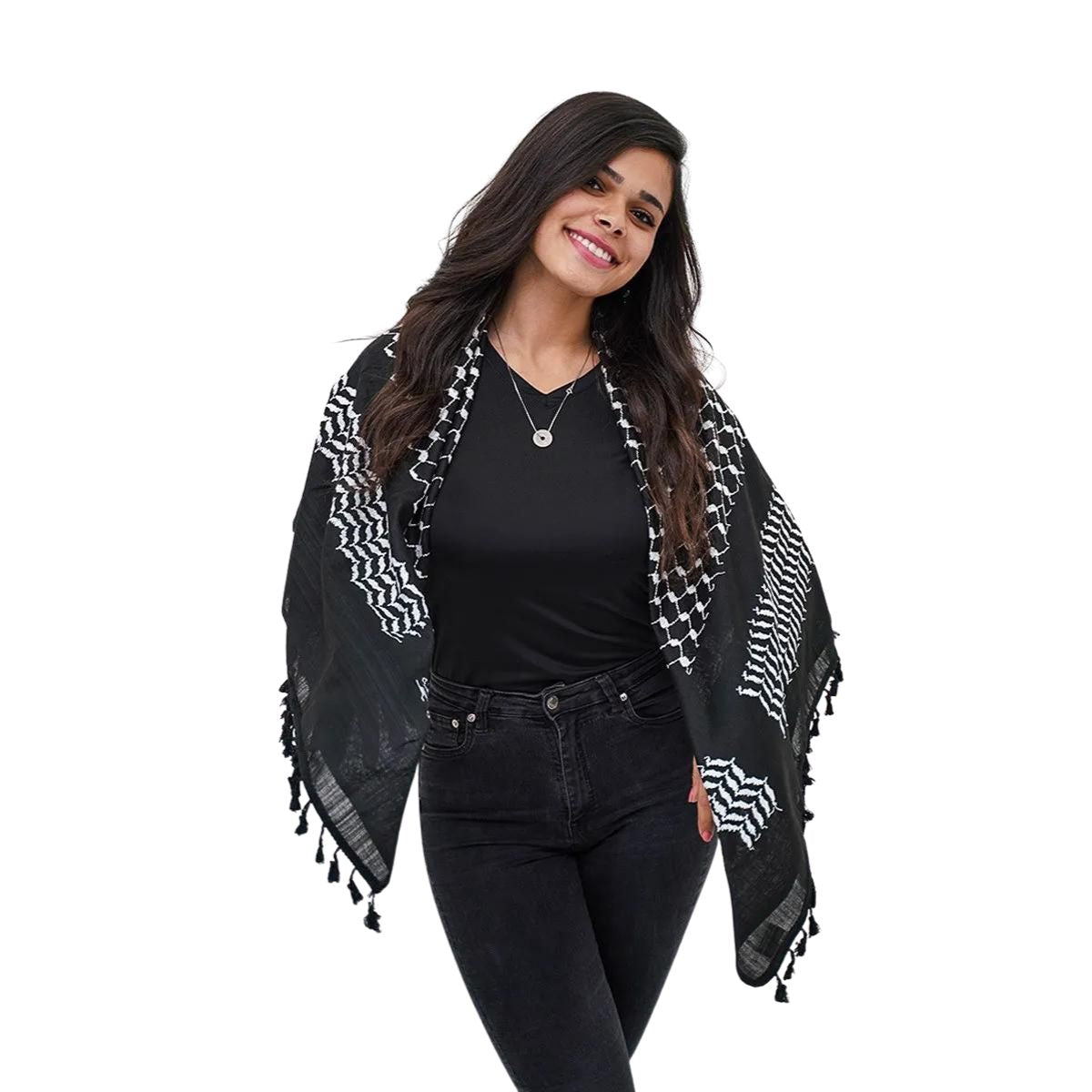 Keffiyeh, Inverted