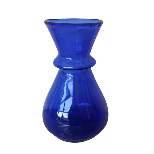 Glass Vase (12”) - Sapphire