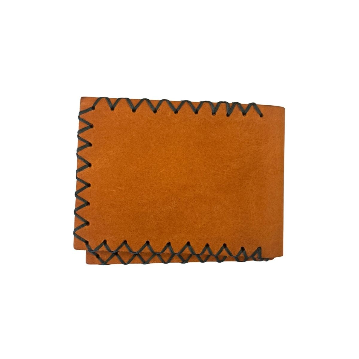 Leather Tri-Fold Wallet (Small) - Camel