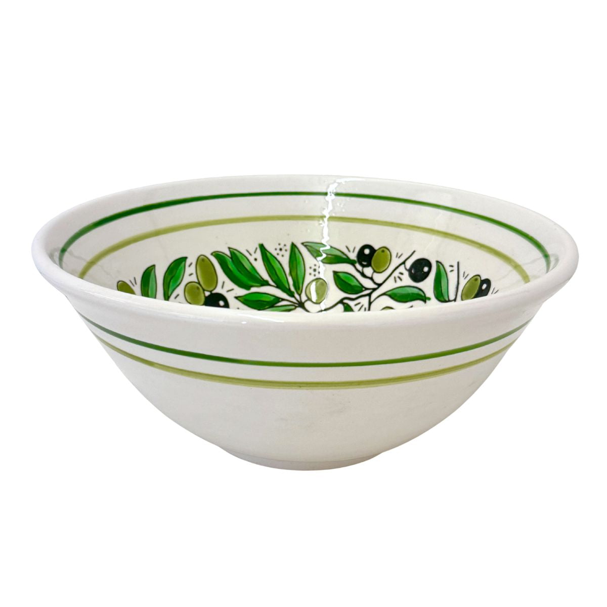Ceramic Serving Bowl (10") - Olives