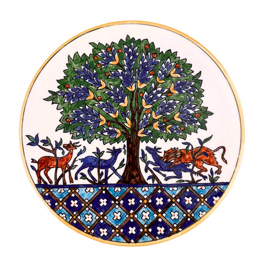 Ceramic Serving Plate (11 inches) - Tree of Life