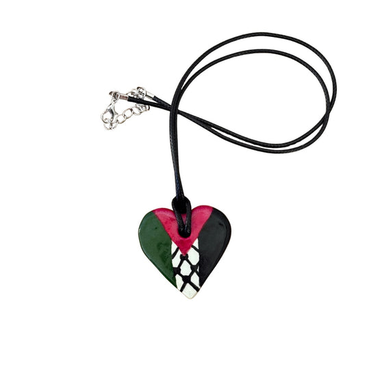 Handmade Solidarity Pendant - Heart