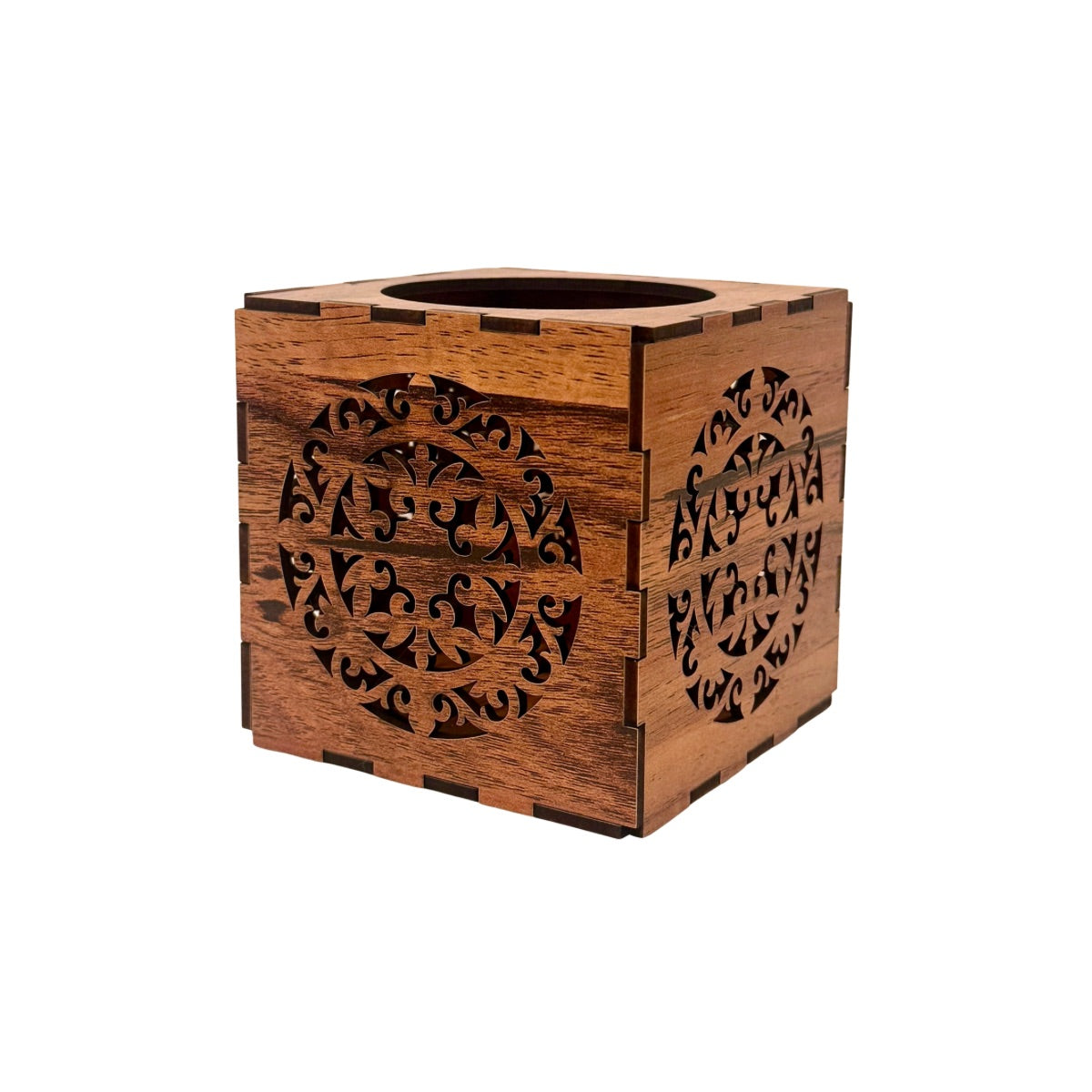 Wooden Candle Holder