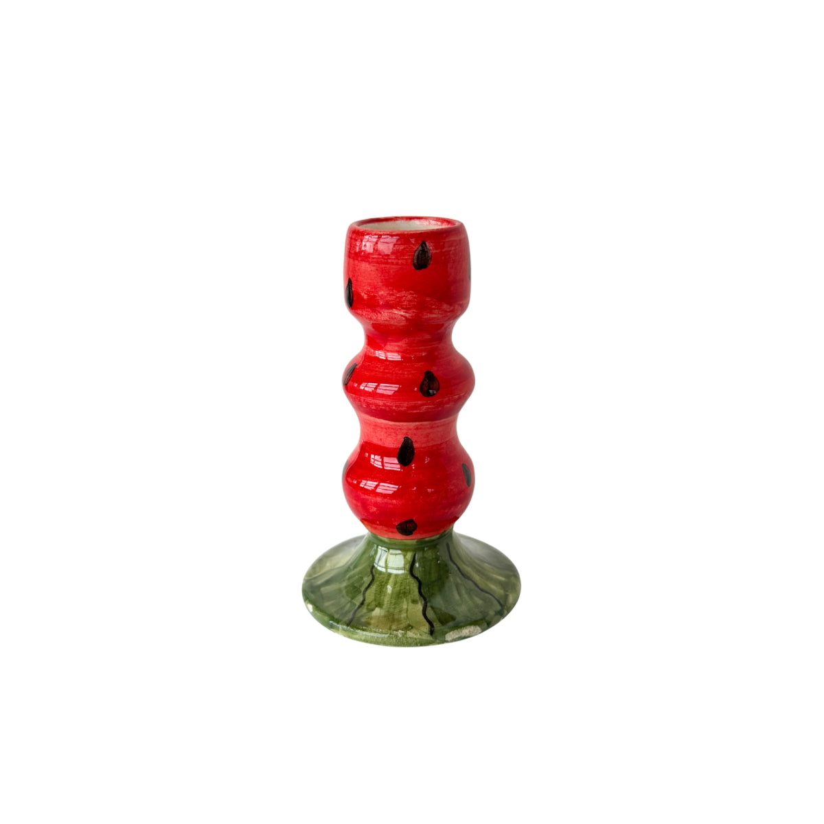 Ceramic Candle Holder -  Watermelon