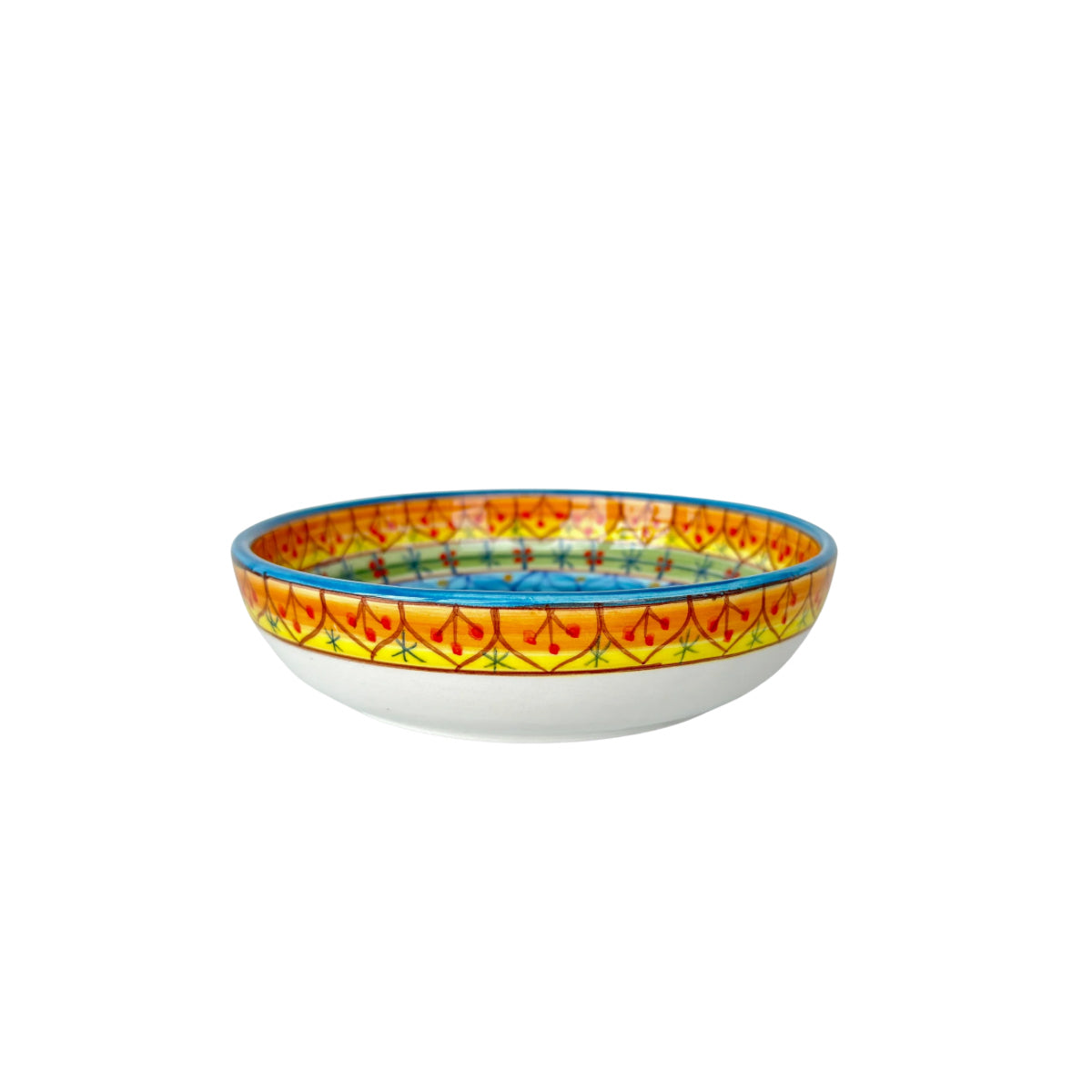 Ceramic Low Bowl (6") - Basma