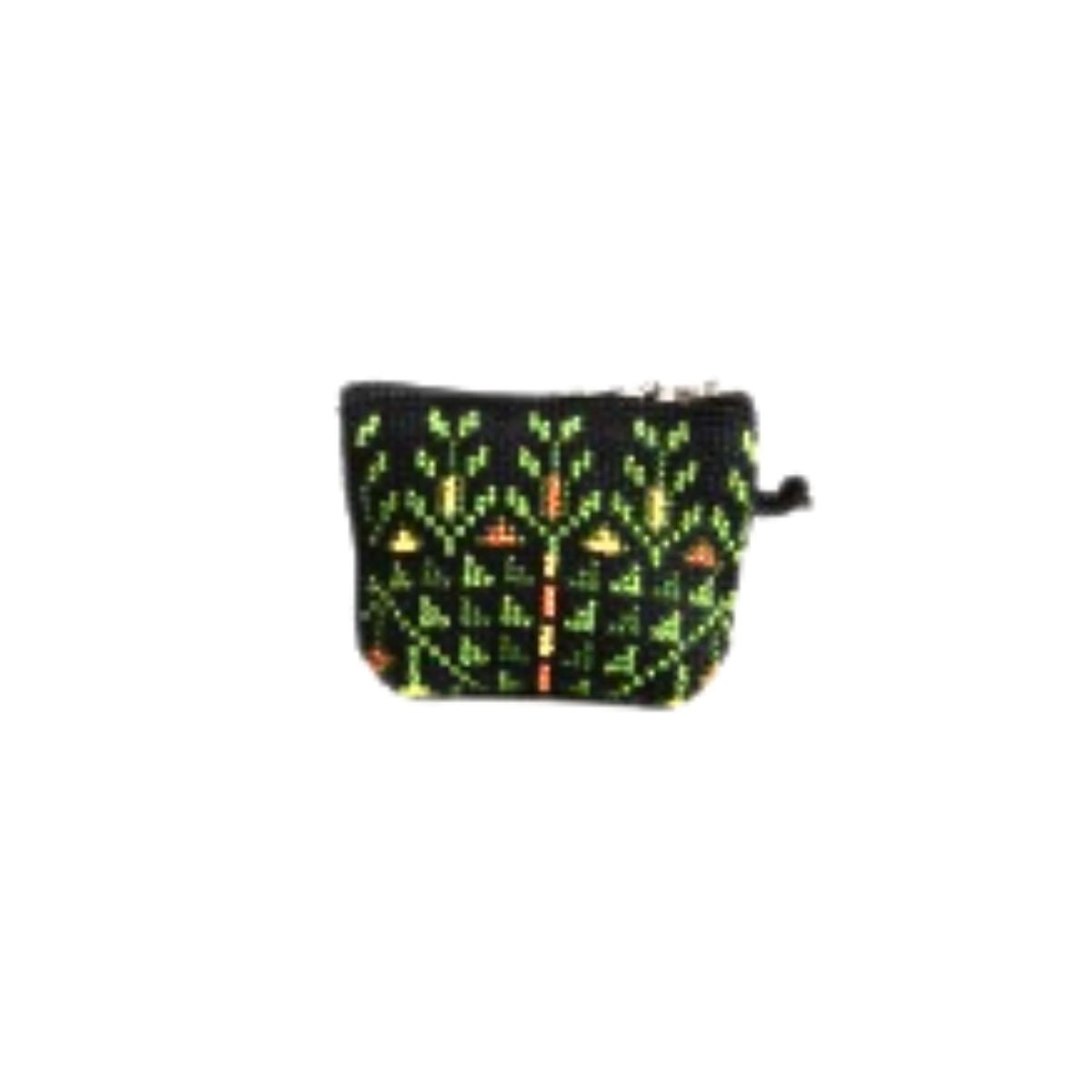 Embroidered Mini Coin Purse