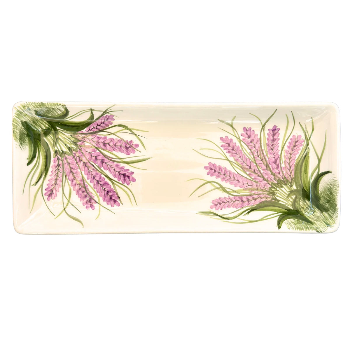 Ceramic Serving Platter (13") - Lavender
