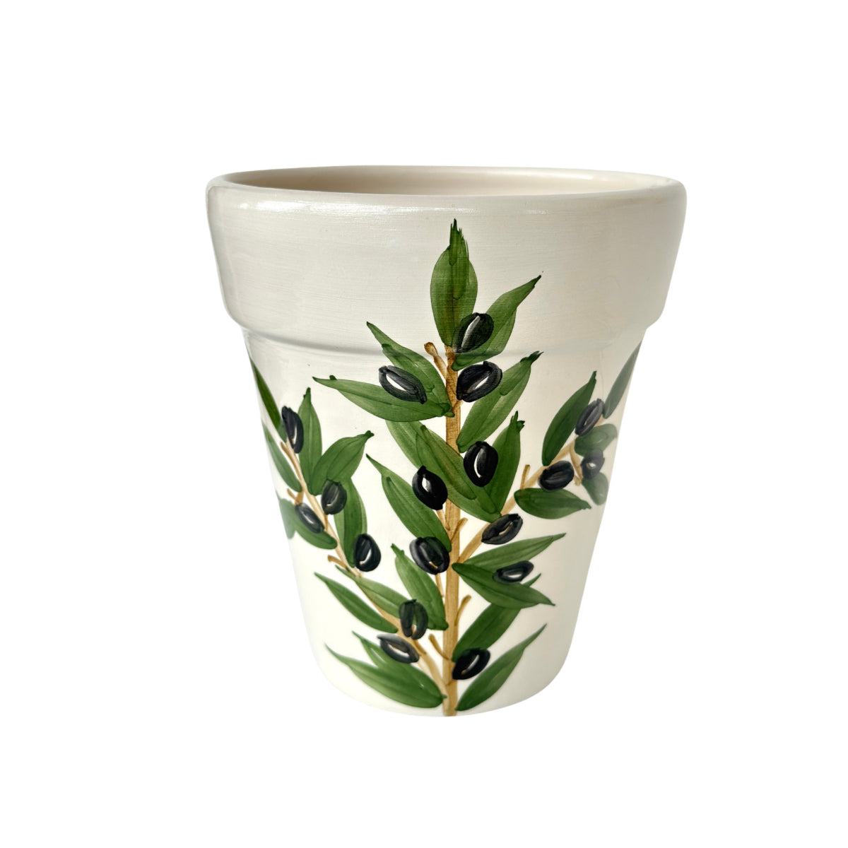 Ceramic Flower Pot - Zeitoun (7")
