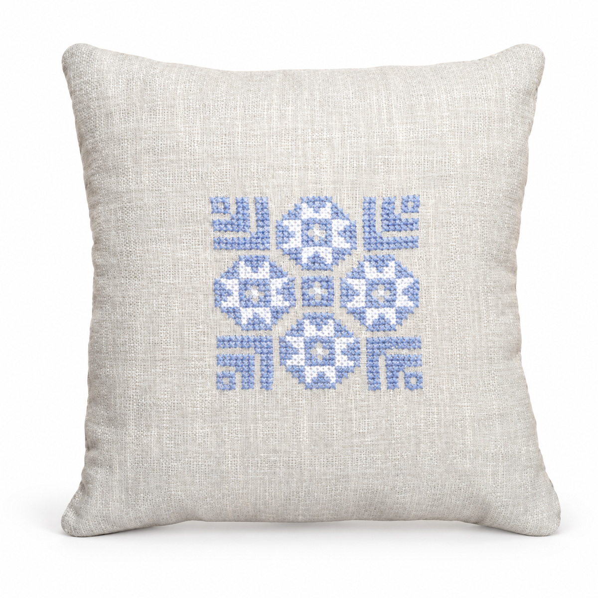 Eyes Pillow Cover - Grey