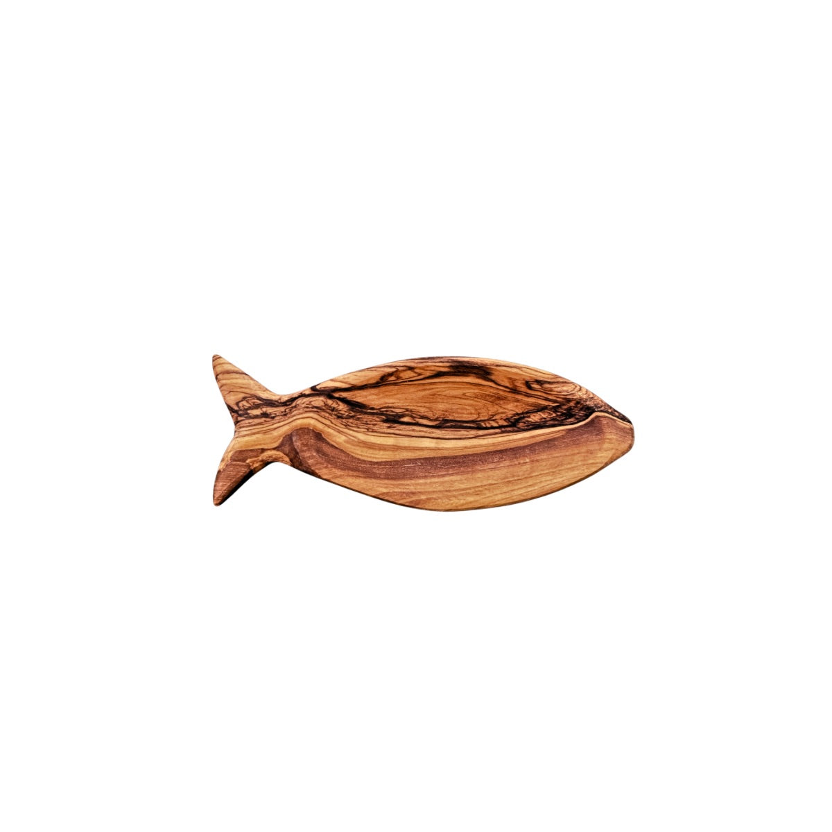 Olive Wood Dish - Fish