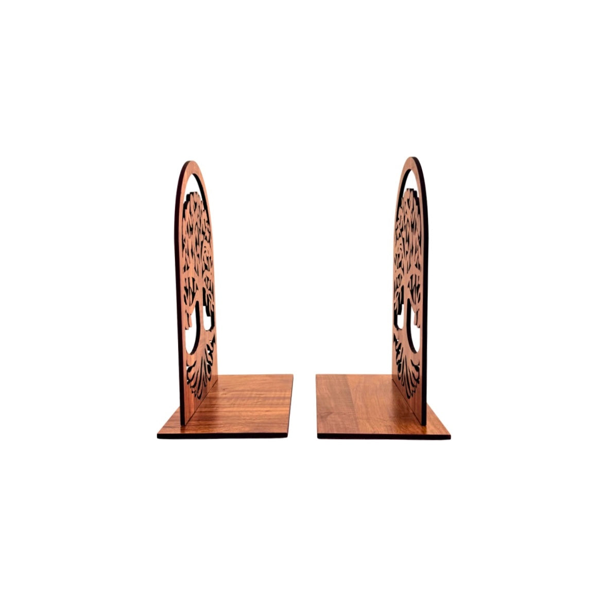Wooden Bookends - Olive Tree
